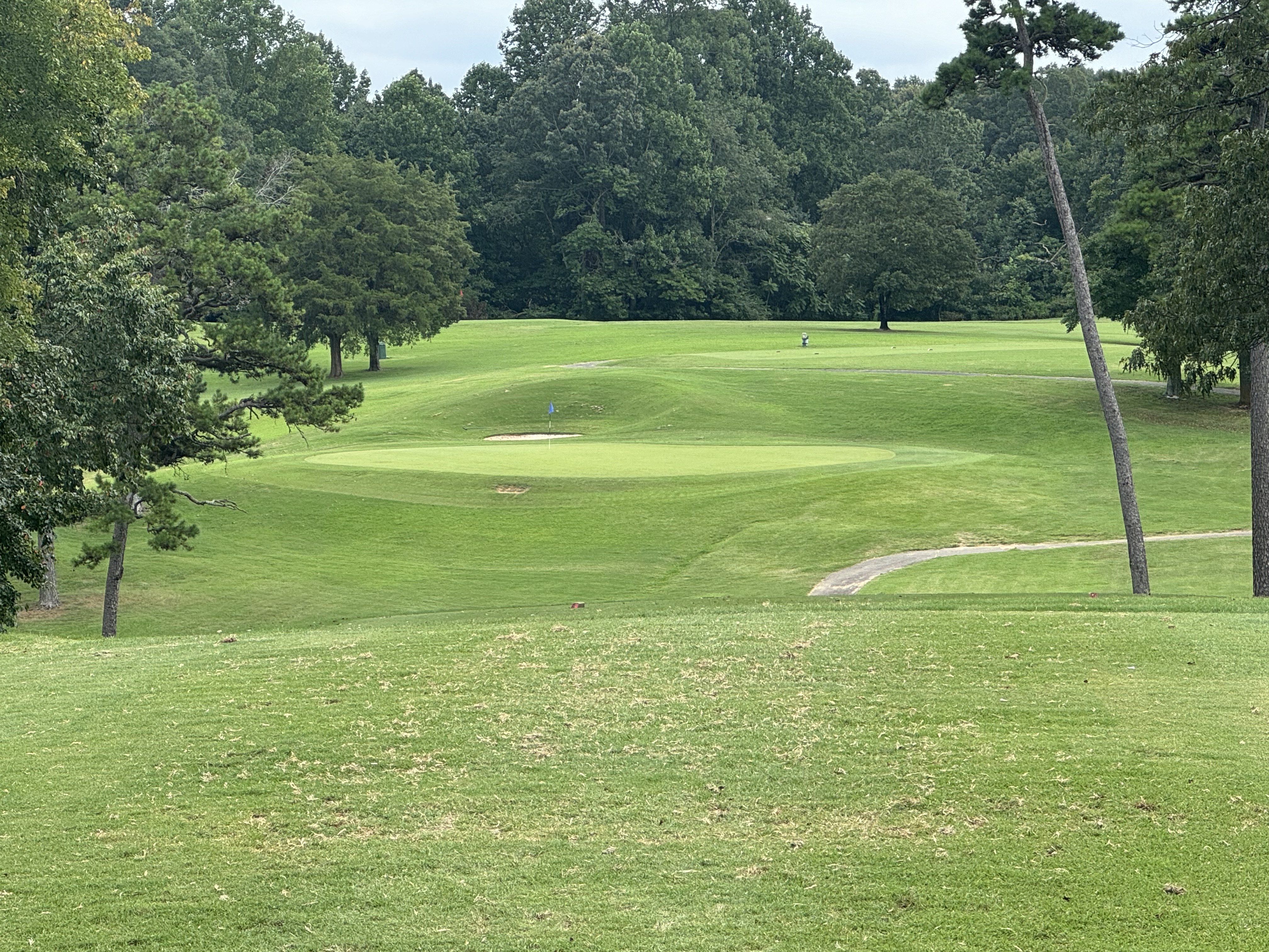 Hole 12 of golf course