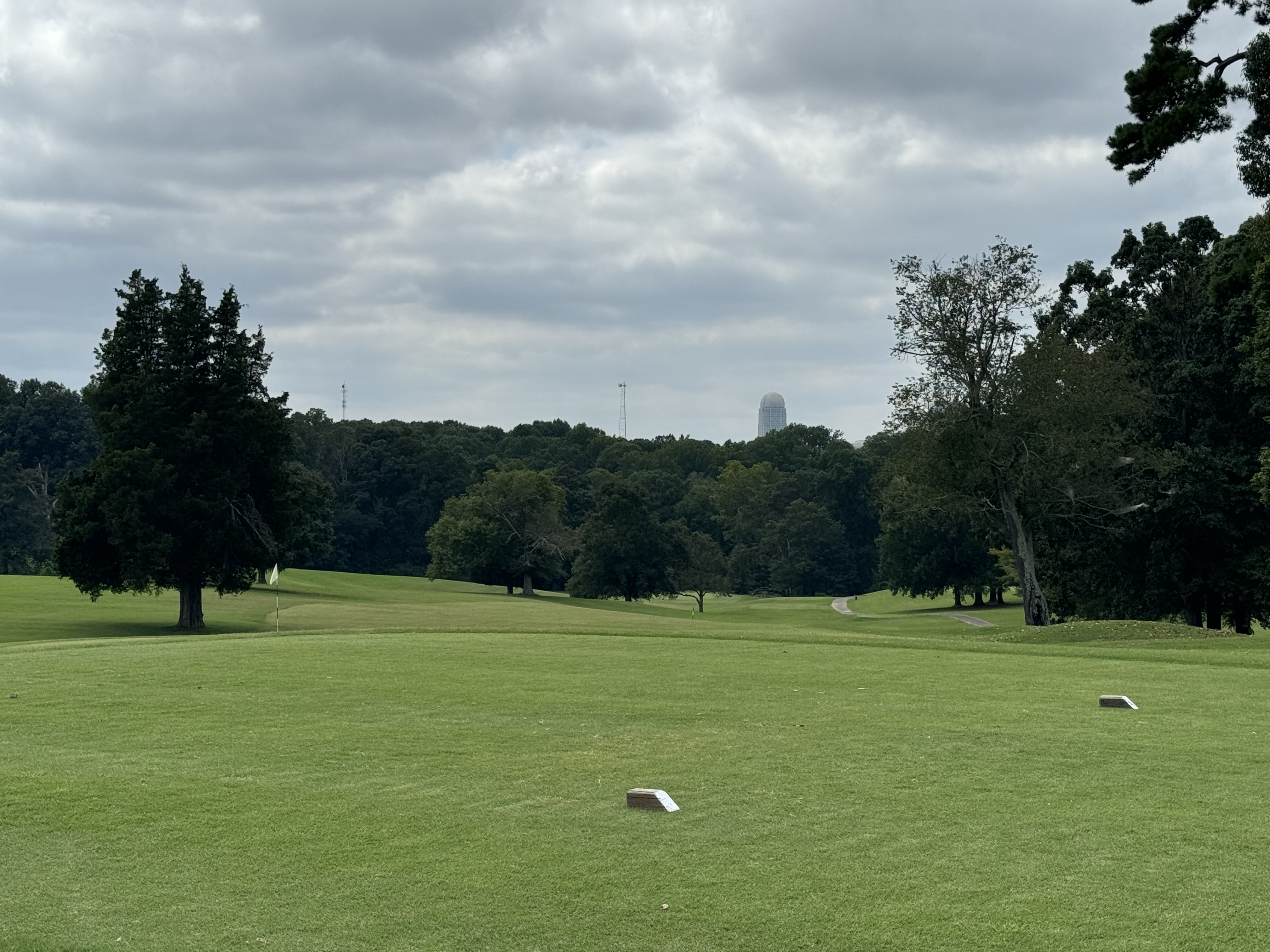 Hole 15 on golf course
